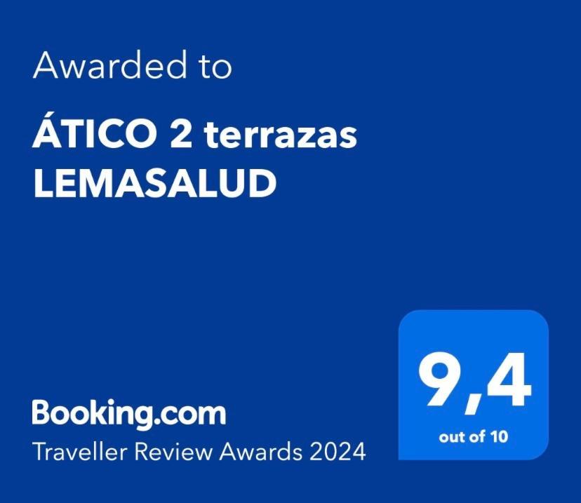 아레스 Atico 2 Terrazas Lemasalud 아파트 외부 사진